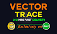 vector tracing, vectorize, redraw or convert logo to vector