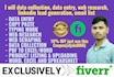 perform linkedin data entry, web research, and data collection