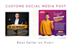 design custom social media post ads