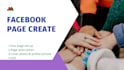 do creation a facebook page with your demand