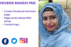 create impressive facebook business page