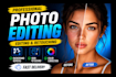 do photo editing, retouching and background removal