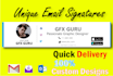 design cool email signatures
