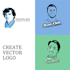 create unique logo from your photo vecctor basic