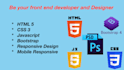 create responsive websites in html css javascript