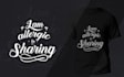 design trending typography t shirt