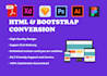 convert figma to html xd to html sketch to html