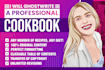 professionally write your cookbook and recipe ebook