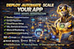 deploy your app and set up ci cd, docker, and cloud infrastructure, etc