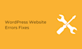 fix wordpress error, issues, or bugs