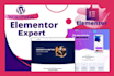 be your elementor expert for elementor website with elementor and elementor pro