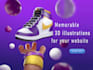 design a custom 3d illustration