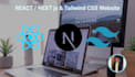 build react js or next js website with tailwinds css