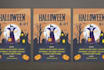 do halloween party premium flyer