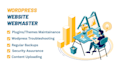 be your website manager for wordpress website maintenance