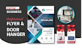 design a professional flyer, door hanger, and poster