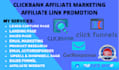 build high converting clickbank affiliate marketing