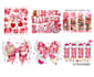create valentines day, retro groovy love tshirt design