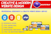 develop responsive website HTML, bootstrap, css5, javascript
