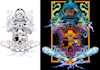 create custom cartoon art for tshirts,stickers,cover etc