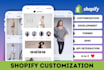shopify dropshipping store, app development, customization, liquid bug fix