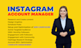 be your instagram account manager and grow your instagram organically