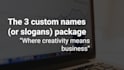 brainstorm creative name ideas for your business