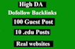 publish 100 guest posts including writing