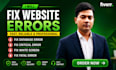 fix wordpress error like database error, critical error, fatal error so fast