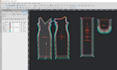 make garment, dress, clothing sewing pattern and grading