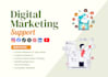 digital marketing support, content planning specialist