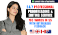 copy editing, book editing, and book proofreading english