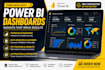 build power bi dashboards, data analysis, and business intelligence reports