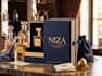 design luxury perfume box, sleeve, packaging box with dielines