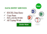 do your all data entry,excel,word,powerpoint work