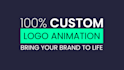 create sensational custom logo animation