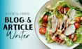 write SEO optimized articles or blog posts about food, drink and recipe