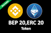 create meme coin, erc20 token and bep20 crypto token