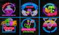 make neon logo,neon text,neon sign and 3d neon intro