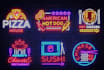 design stunning neon logo, neon photo and neon sign