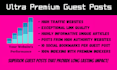 do ultra premium guest posting