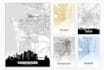 design print ready custom city map wall art posters