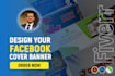 design professional facebook cover banner design