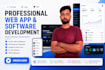 do ai software development, ai website, web app as software developer