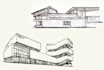 provide architecture design with diagrams and sketches