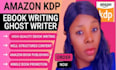 be your best ghost ebook writer, ebook writer and kindle book writer