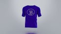 make 3d t shirt mockup with walking animation