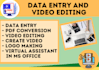 data entry in ms office