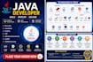 develop java spring boot jsf jsp and servlet applications