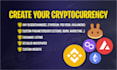 create and list your own cryptocurrency and website
